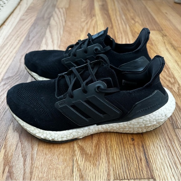 Adidas Ultraboost Black Running Shoes Sneakers Men’s Size 7 - Picture 6 of 11